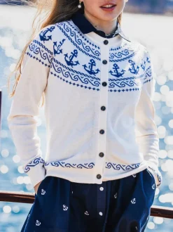 Atlantic Anchor Cardigan