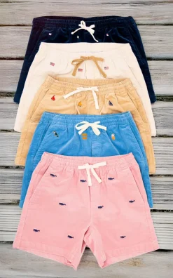Atlantic Whale Corduroy Shorts