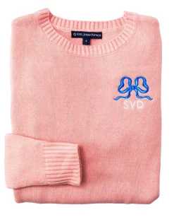 Bow Monogram Sweater