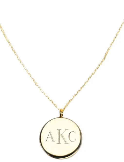 Gold Mom-o-gram Pendant