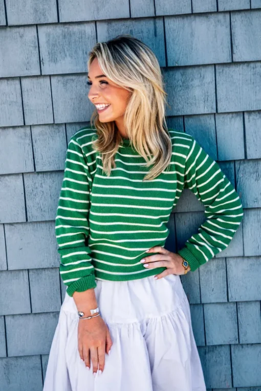 Harbor Green Rollneck Sweater