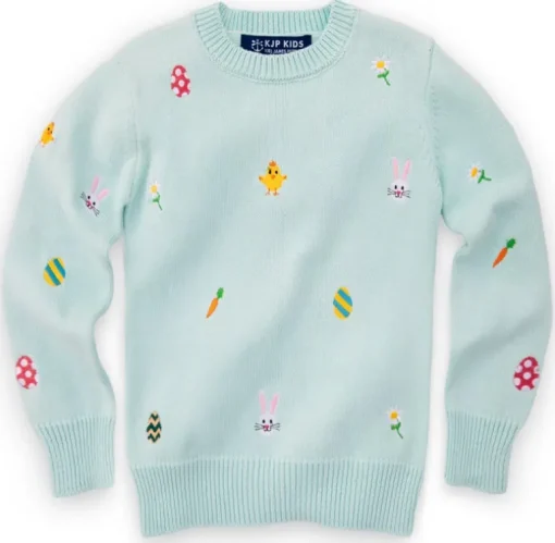 Hoppy Spring Kids Sweater