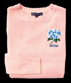 Hydrangea Monogram Sweater