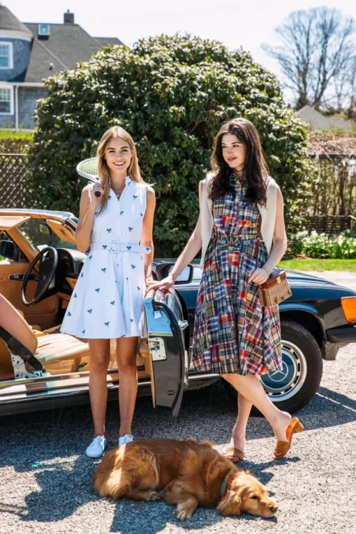 Jacqueline Patchwork Madras Shirtdress
