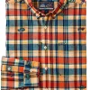 Jeep® x KJP Embroidered Madras Shirt- Men's