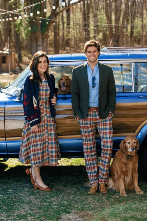 Jeep® x KJP Embroidered Madras Dress