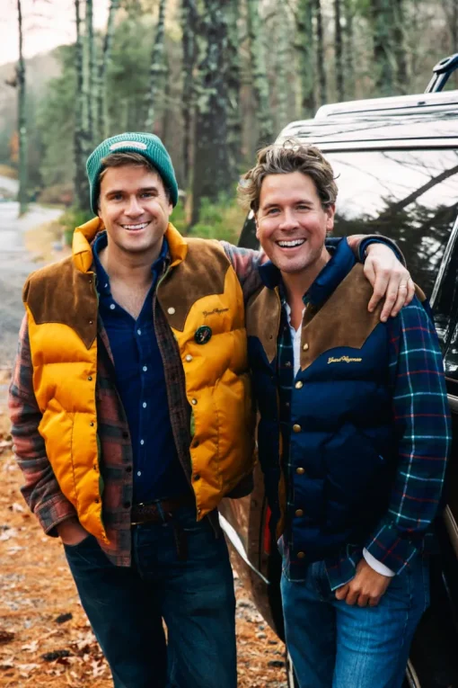 Jeep® x KJP Grand Wagoneer Puffer Vest in Tan