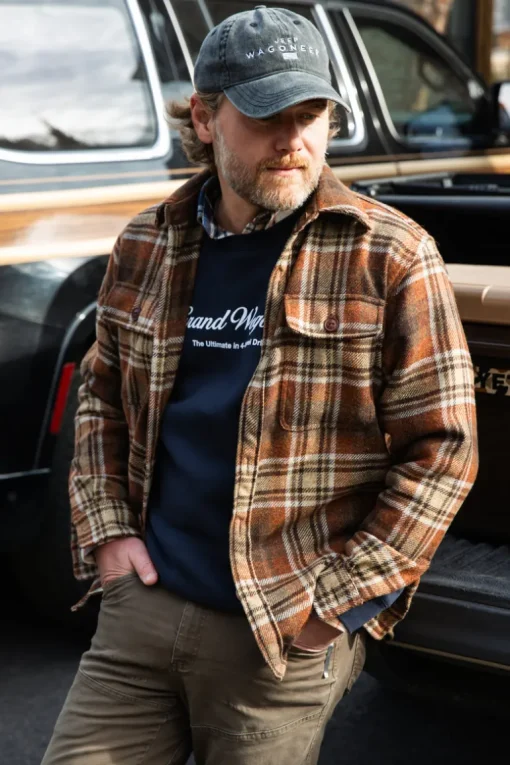 Jeep® x KJP Wagoneer American Flag Embroidered Ball Cap