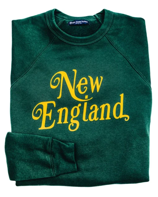 New England Crewneck- Green