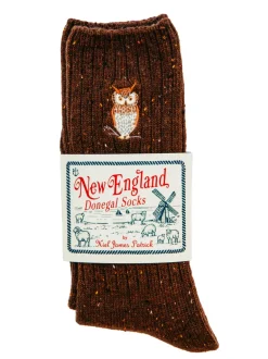 Owl Donegal Socks