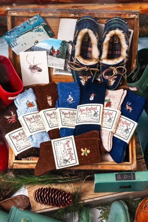 Owl Donegal Socks