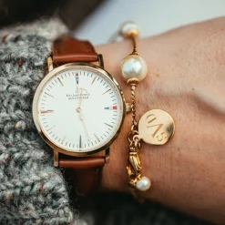 Pearlfection Monogram Bracelet
