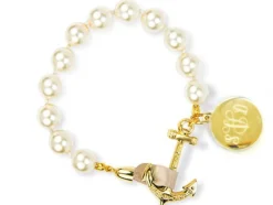 Pearls on Champagne Mom-o-gram
