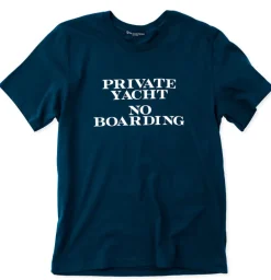 Private Yacht No Boarding Tee
