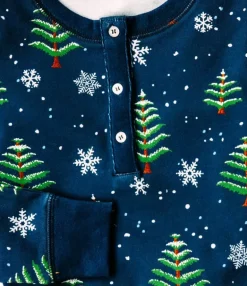 Snowy Night Kids Pajamas