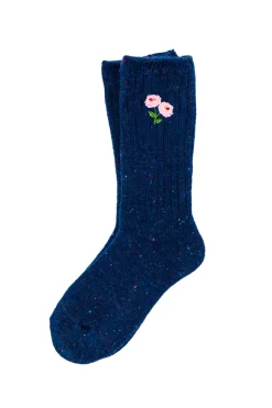 Spring Bloom Donegal Socks
