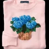 The Hydrangea Basket Sweater