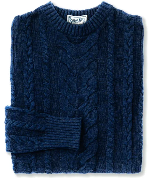 The Sailor Knit Sweater- Navy