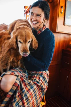 The Sailor Knit Sweater- Navy